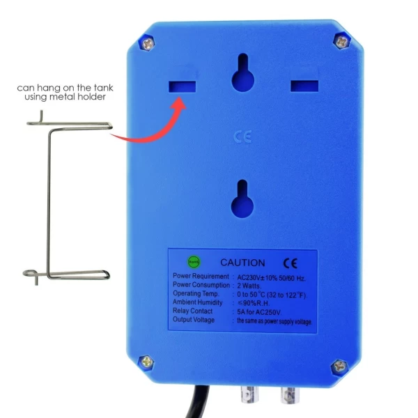 Digital PH ORP (2 in 1) Controller w/ Electrodes plus CO2 & O3 Relay - Image 4
