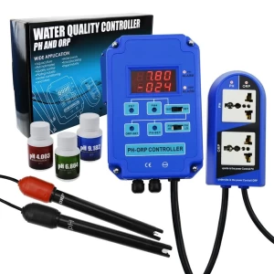 Digital PH ORP (2 in 1) Controller w/ Electrodes plus CO2 & O3 Relay