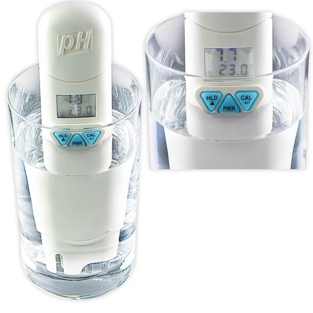 Waterproof pH meter w/ Temperature + Auto Calibration Discount