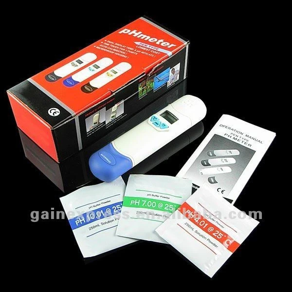 Waterproof pH meter w/ Temperature + Auto Calibration - Image 9