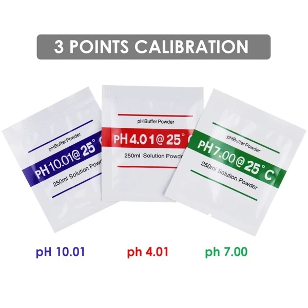 2 in 1 Combo pH & Temperature Meter w/ Replaceable BNC pH Electrode W/ Real Time Continuous Monitoring - Image 9