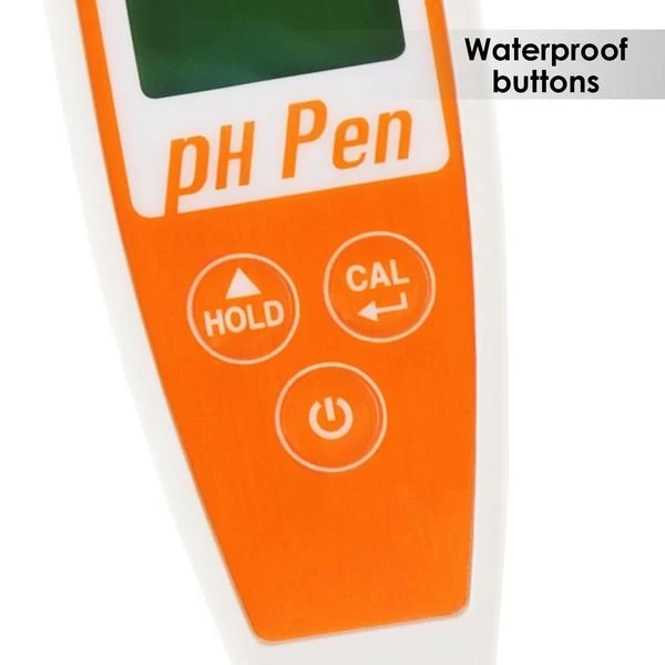 Long Glass Tube Pen Type pH Meter & Digital Water Quality Tester W/ Dual Display and Probe - Image 12
