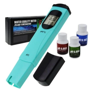 Digital Pen Type pH Meter & Thermometer
