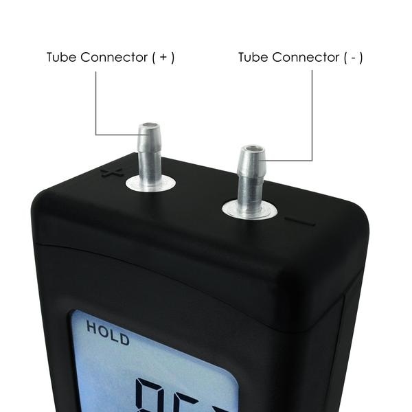 Starter Professional Digital Manometer / Gas Pressure Gauge Meter W/ Backlight - Image 10