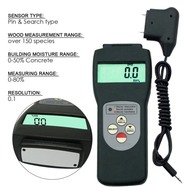 Digital Moisture Meter 2 in 1 Probe And Scanner Type - Image 5