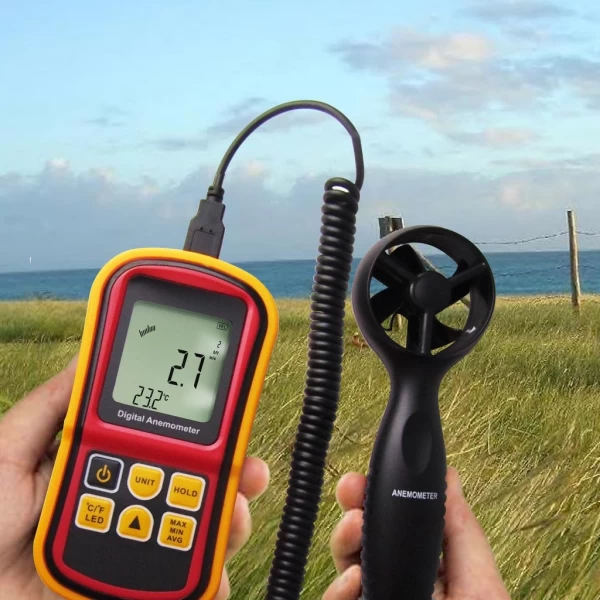 Digital Anemometer With Sensor Vane Probe - Image 2