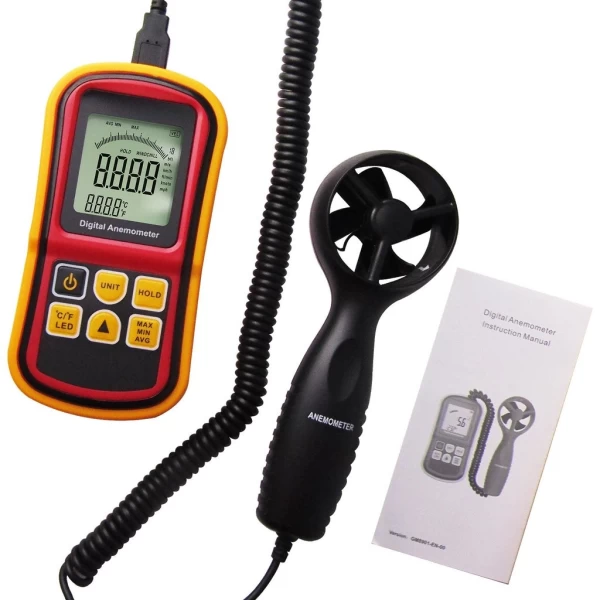 Digital Anemometer With Sensor Vane Probe - Image 3