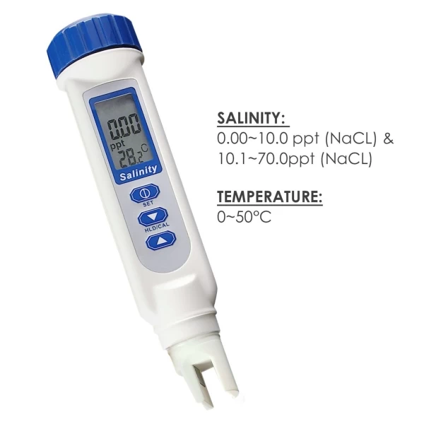 Digital Salinity Salt Meter Waterproof IP65 - Image 4