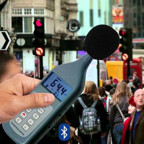 Professional Sound Level Meter w/ Bluetooth Data Logging - Image 5