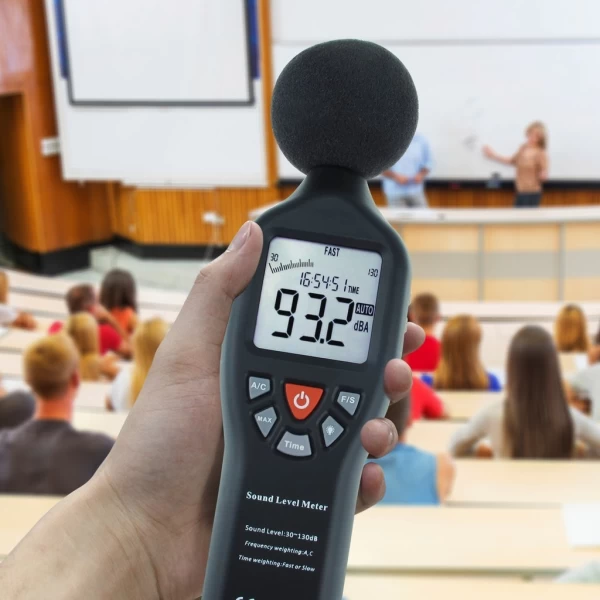 Professional Sound Level Meter w/ Backlit Display - Image 4