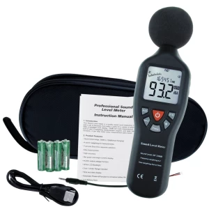 Professional Sound Level Meter w/ Backlit Display