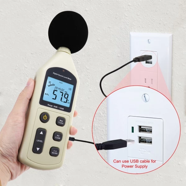 Digital Audio Decibel Meter w/ Data Recorder - Image 15