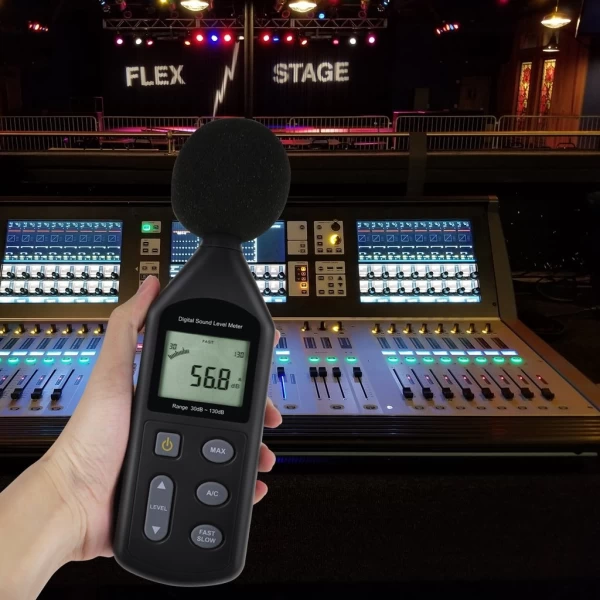 Factory Calibrated Standards Compliant Sound Level Meter - Image 4