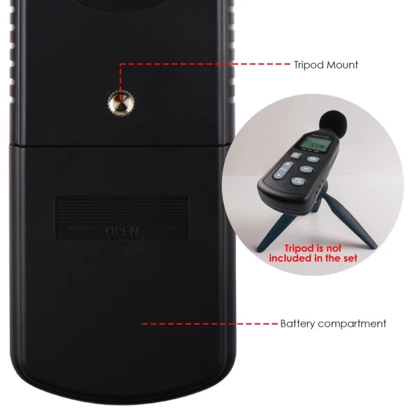 Factory Calibrated Standards Compliant Sound Level Meter - Image 8