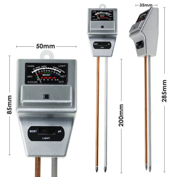3 Way Testing Kit for Soil, Light and Moisture - Image 6