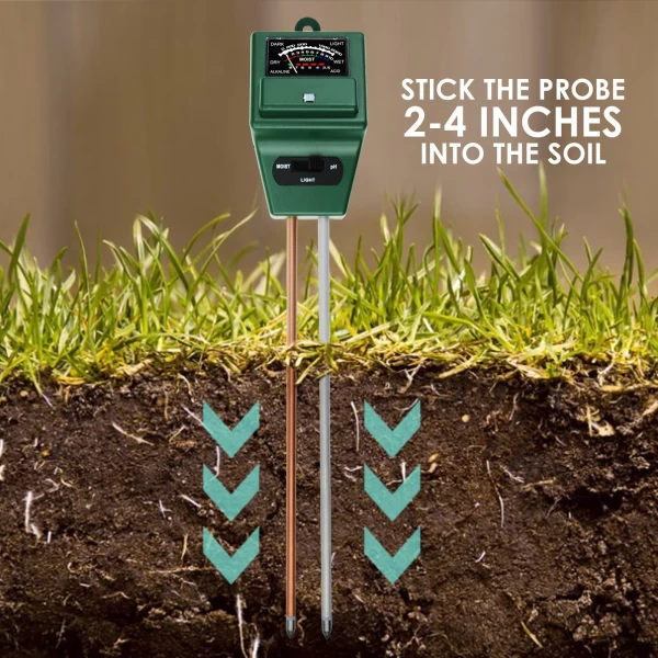 3 Way Testing Kit for Soil, Light and Moisture - Image 5