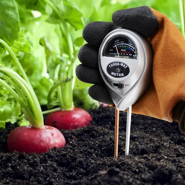 Handheld 3 In 1 Soil pH, Moisture & Light Meter Tester for Plants and Gardening - Image 10