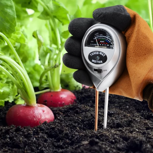 Handheld 3 In 1 Soil pH, Moisture & Light Meter Tester for Plants and Gardening - Image 10