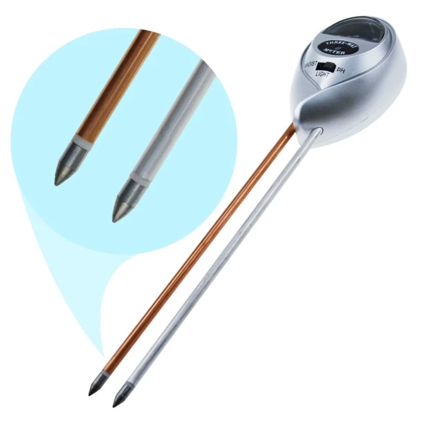 Handheld 3 In 1 Soil pH, Moisture & Light Meter Tester for Plants and Gardening - Image 6