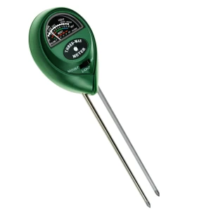 3 in 1 Soil pH, Moisture & Light Meter for Gardening and Water Quality Monitoring