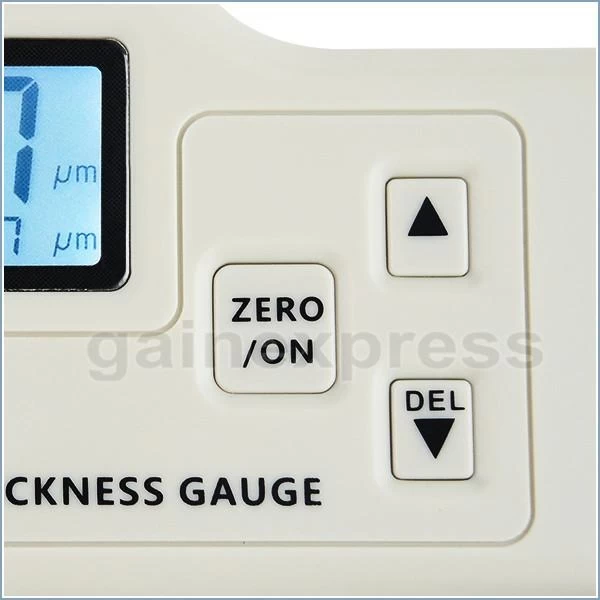 Portable Non Destructive Coating Thickness Gauge Meter 1800um Magnetic Induction - Image 12
