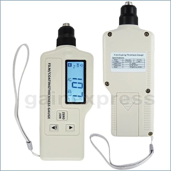 Portable Non Destructive Coating Thickness Gauge Meter 1800um Magnetic Induction - Image 10