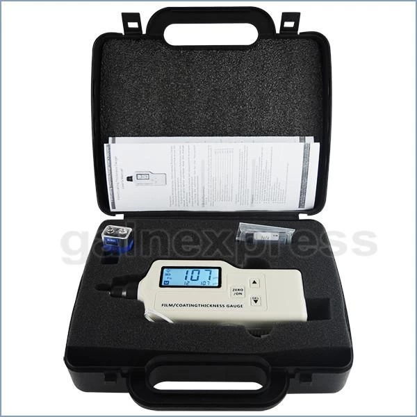 Portable Non Destructive Coating Thickness Gauge Meter 1800um Magnetic Induction - Image 6