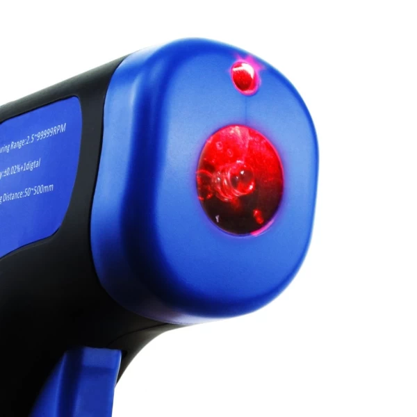Handheld Digital Laser Non Contact Tachometer, Rotational Speed Measuring Gun, 2.5-99999 RPM & Data Recorder - Image 6