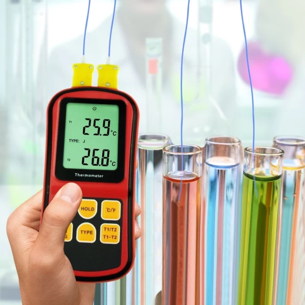 Dual Channel Digital K / J / T / E / R / S / N Type Thermocouple Thermometer - Image 10