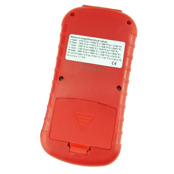 Dual Channel Digital K / J / T / E / R / S / N Type Thermocouple Thermometer - Image 3