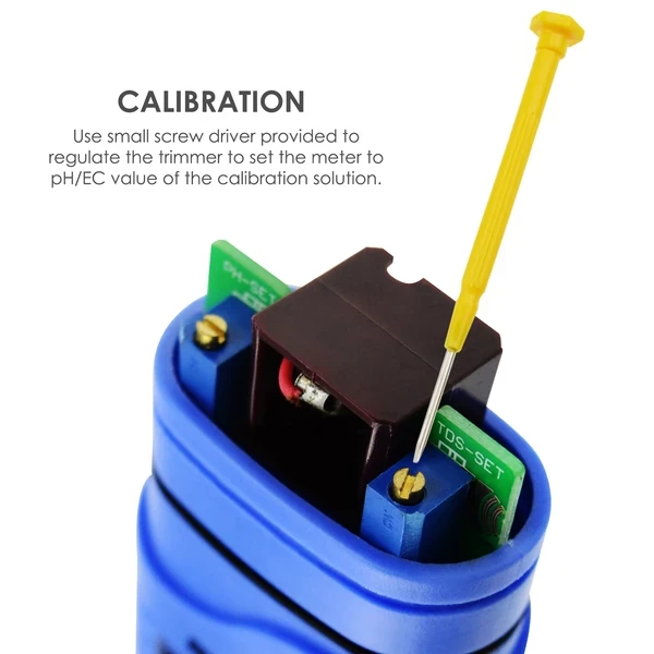 3 in 1 Conductivity EC, pH & Temperature Meter Multi Parameter Tester - Image 10
