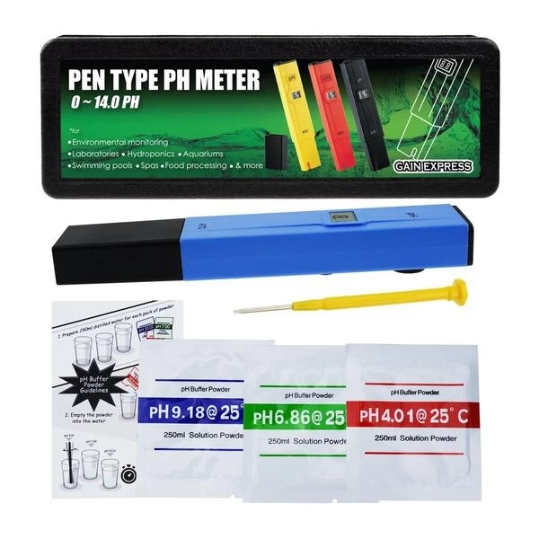 Pocket Size Digital pH meter & Water Quality Tester