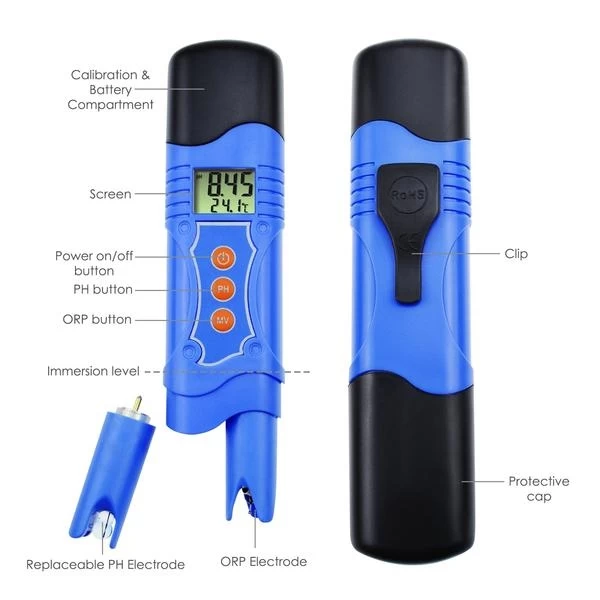 3 in 1 Pen Type ORP / PH & Temperature Combo Meter W/ ATC - Image 13
