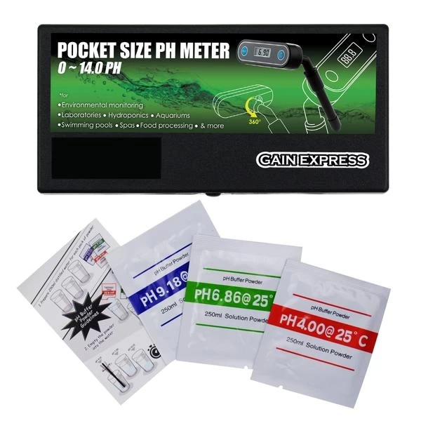 Pocket Sized PH Meter & Water Quality Tester with Flexible Display - Image 4