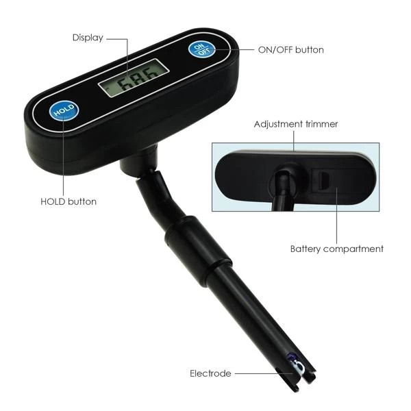 Pocket Sized PH Meter & Water Quality Tester with Flexible Display - Image 10