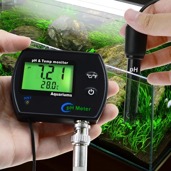 2 in 1 Continuous Temperature & PH Monitor w/ Backlight & Replaceable Electrode - Image 8