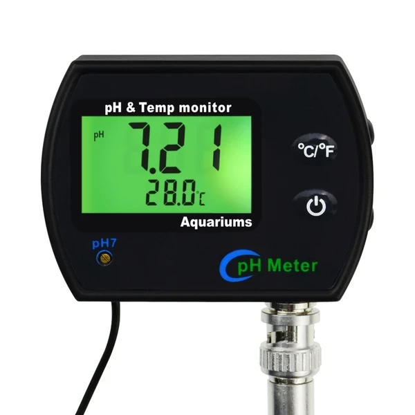 2 in 1 Continuous Temperature & PH Monitor w/ Backlight & Replaceable Electrode - Image 11