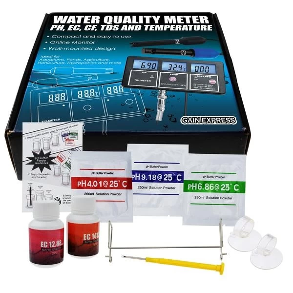5 in 1 Multi Parameter PH EC CF TDS (ppm) & Temperature Test Meter - Image 2