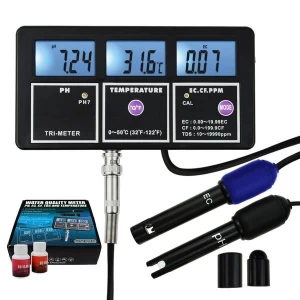5 in 1 Multi Parameter PH EC CF TDS (ppm) & Temperature Test Meter
