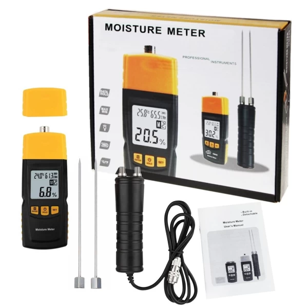 Digital Moisture Meter For Wood Wide Range 0~70% - Image 3