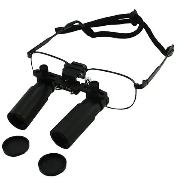 3.5x Magnification Titanium Frame Dental Surgical Loupes - Image 2