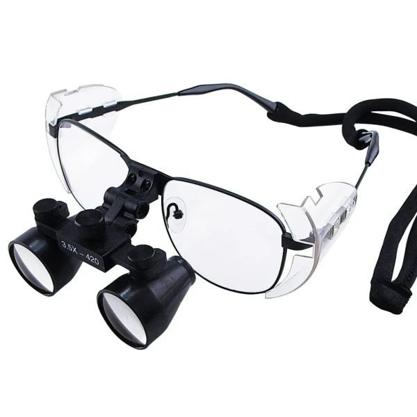 3.5x Magnification Nickel Alloy Frame Dental Surgical Loupes
