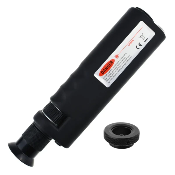 Hand-Held 400x Fiber Optical Microscope for Inspection