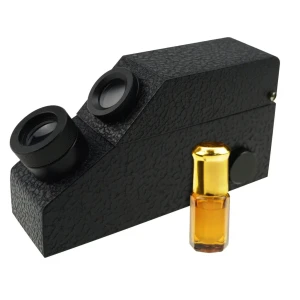 Gem Refractometer with Built-in LED Light (0.01 nD Scale Division)