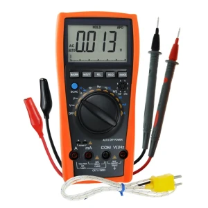 Multimeter with Auto & Manual Ranging and K-Type Thermocouple