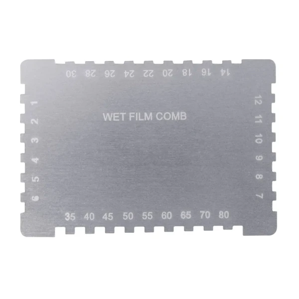 Wet Film Comb with 25-2032µm Microns and 1-80Mil Dual Scale