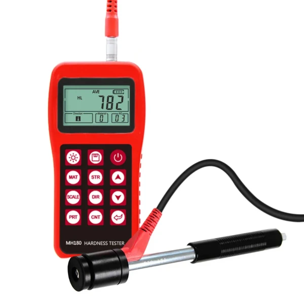 Leeb Hardness Tester Meter Gauge (170~960 HLD) with 100 Group Data Memory