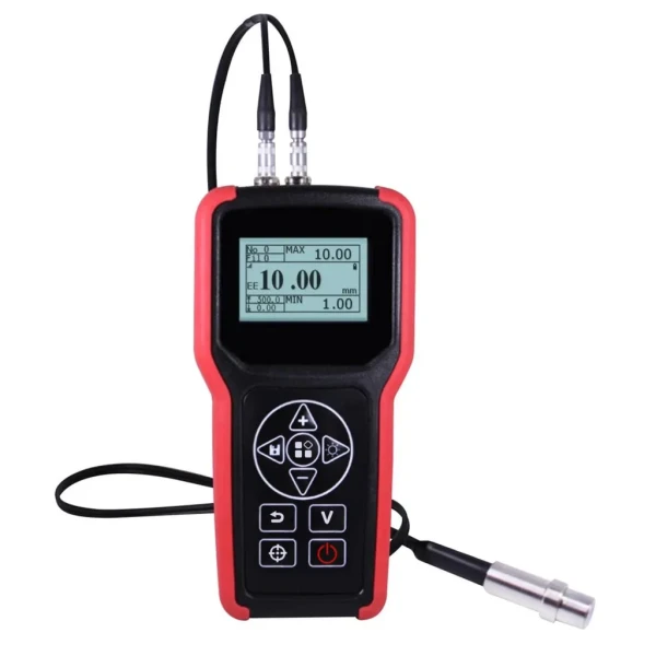 Ultrasonic Thickness Gauge for Steel, Aluminum, and Glass Fiber