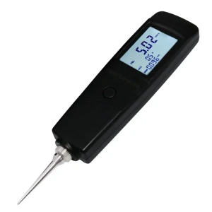 Vibration Meter with Piezoelectric Acceleration and Displacement Measurement