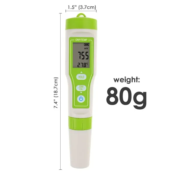 Pen-size ORP Redox Tester for Water Quality, -1200~1200mV - Image 10